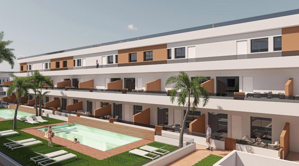 New build, 2 bedroom, 2 bathroom penthouse in Pilar de la Horadada